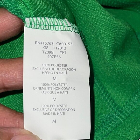 Champion Men's Green & Grey Powertrain Performance Short Sleeve T-shirt - M New - Picture 4 of 8